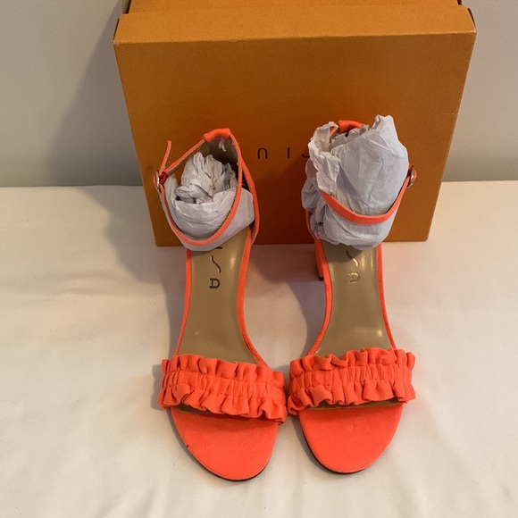 UNISA SANDALS, DRESS, BLOCK HEEL, FABRIC - Picture 2 of 7